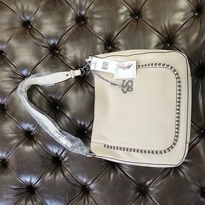 Off white hobo bag
